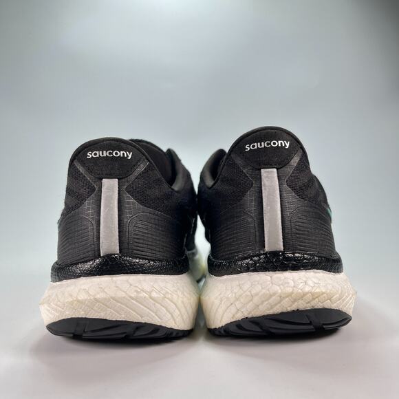 Saucony Triumph 19 Black White Running Shoes S10678-10 Women's Size 11 Men's 9.5 - Picture 5 of 10